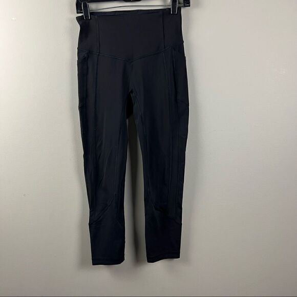 Lululemon speed tight V leggings black size 6 - Picture 1 of 10